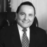 Bill Gothard speaking during a Christian leadership seminar