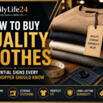 How to buy quality clothes by checking fabric, stitching, and garment construction