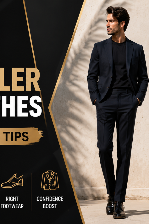 How to look taller with clothes using smart outfit styling and balanced proportions