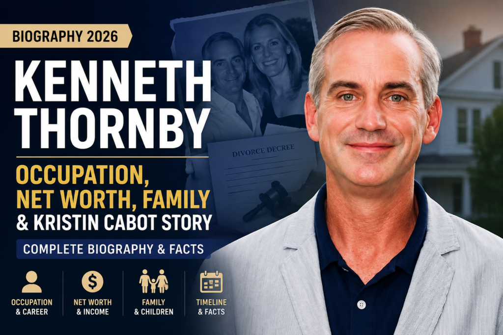 Kenneth Thornby occupation, career, biography and family in 2026