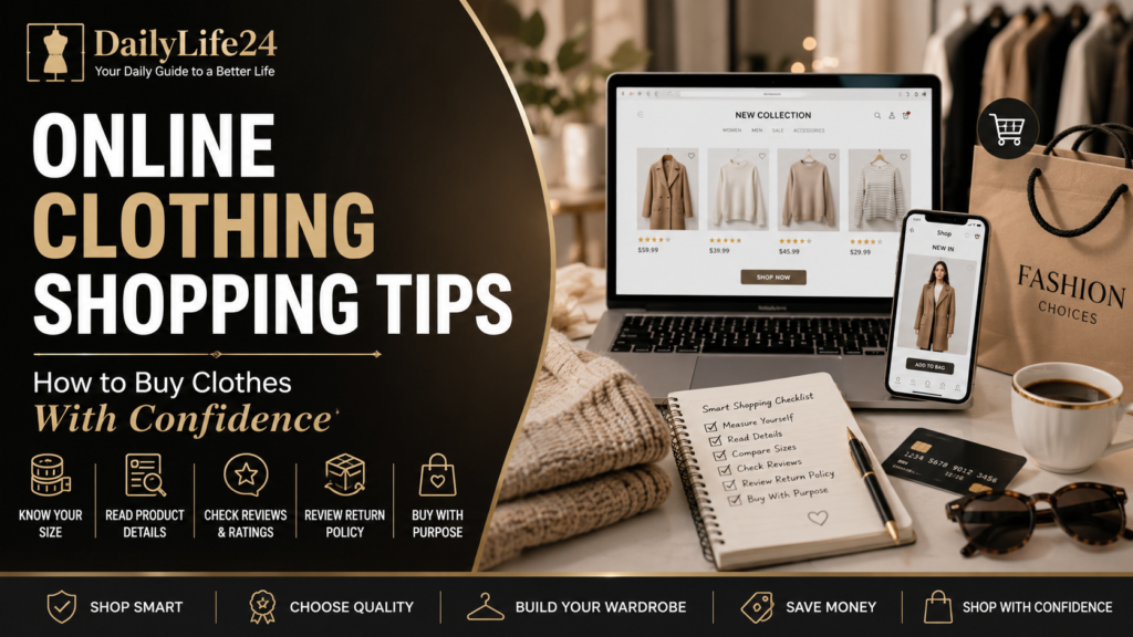 Online clothing shopping tips for smarter fashion purchases and confident buying
