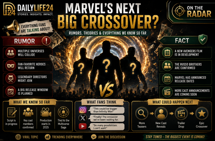 Avengers Doomsday crossover rumors editorial featured image with DailyLife24 branding