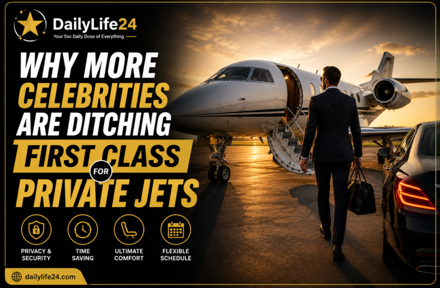 Why Celebrities Fly Private instead of First Class in 2026